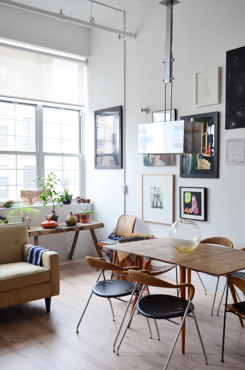 New York Home Tour A Raw, Eclectic Brooklyn Loft Apartment Therapy